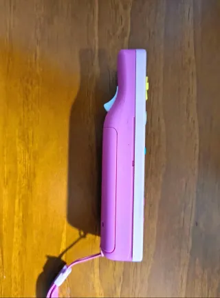 Mando Wii Nintendo Rosa Princesa Peach