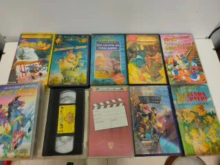 Lote Películas VHS Disney Dibujos Animados
