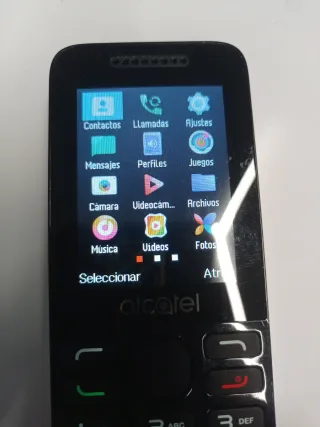 Móvil Alcatel 2038X Negro