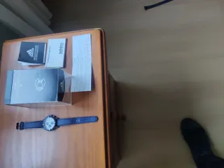 Reloj Adidas Cronógrafo Azul y Blanco