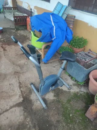 Bicicleta Estática de Hierro