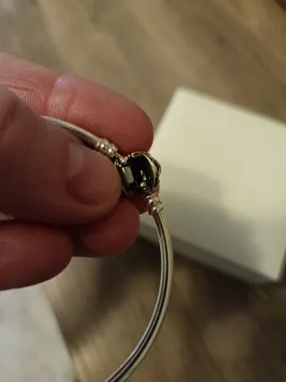 Pulsera Pandora Rígida Plata