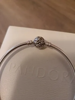 Pulsera Pandora Rígida Plata