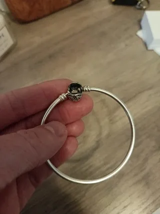 Pulsera Pandora Rígida Plata
