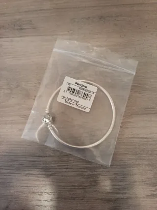 Pulsera Pandora Rígida Plata