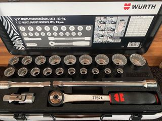 Juego carraca multi Wurth 1/2”