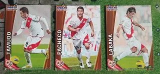 (019) Rayo Vallecano 2011-12 Lote de 27 Cromos