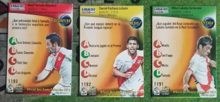 (019) Rayo Vallecano 2011-12 Lote de 27 Cromos