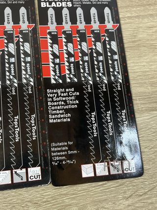 Hojas de sierra de calar T344D TopsTools