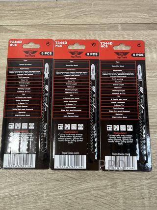 Hojas de sierra de calar T344D TopsTools