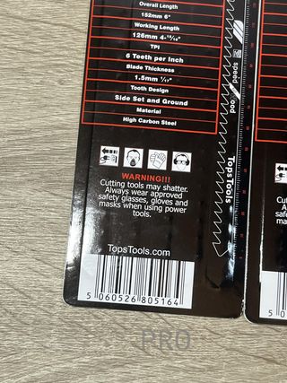 Hojas de sierra de calar T344D TopsTools