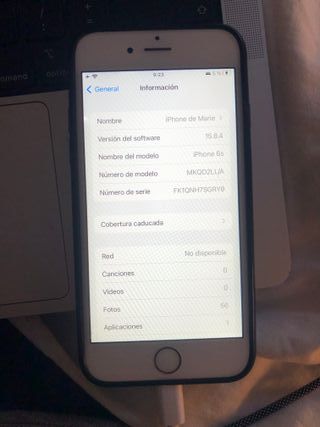 iPhone 6s Rosa/Blanco