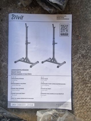 Soporte para pesas Crivit