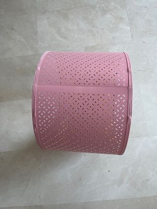 Pantallas para lámpara colgante (la rosa) y de pie