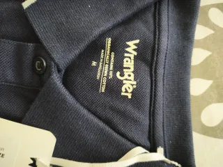 Polo Wrangler Talla M Azul Nuevo