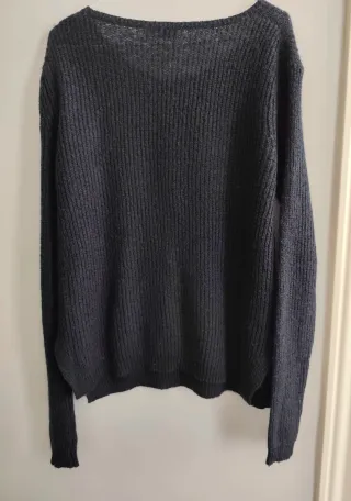 Jersey azul de punto Lá p'tite étoile