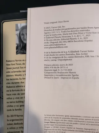 Alas de ónix (Empíreo 3) 1a Edición