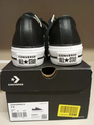 Zapatillas de piel Converse número 38