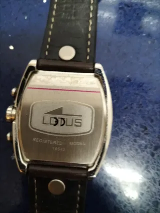 Reloj Lotus Cronógrafo Marrón y Plateado