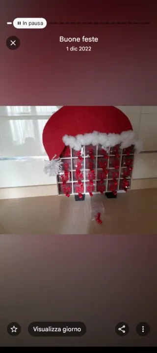 Calendario Avvento Natale Fatto a Mano