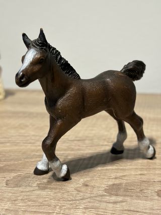 10 Caballos Figura PVC Schleich Papo Miniland
