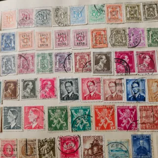 Colección sellos varios países.