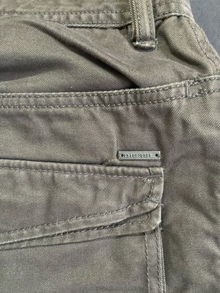 Jeans Diesel Verde Oliva Uomo