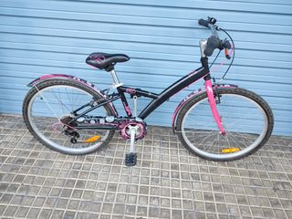 Bicicleta B'Twin  Nature 24 Pulgadas 6 Velocidad