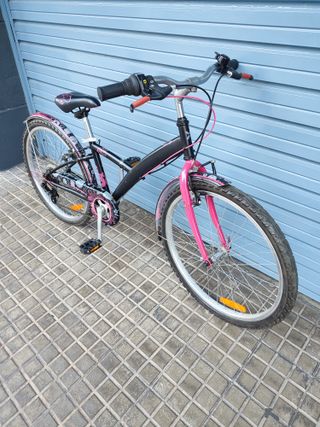 Bicicleta B'Twin  Nature 24 Pulgadas 6 Velocidad