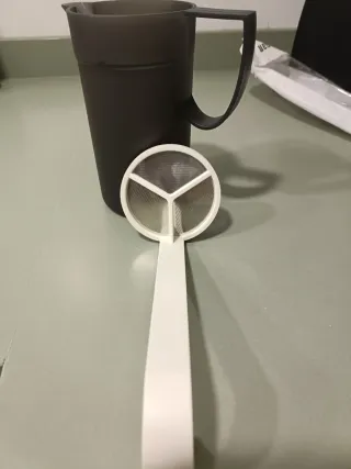 Espumador Tupperware Negro y Blanco