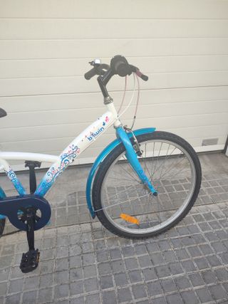 Bicicleta B'Twin  Blue 24 Pulgadas 6 Velocidad