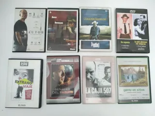 Lote 8 Películas DVD: Autor, Corazón Rebelde, etc.