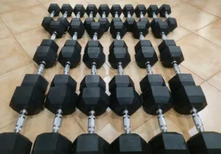 Lote Mancuernas 2.5kg a 25kg nuevas