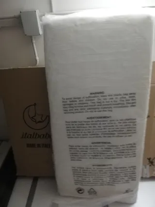 Culla/lettino bimba bianco