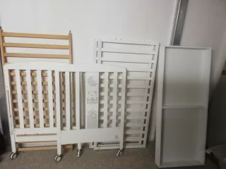 Culla/lettino bimba bianco
