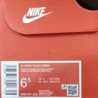 Zapatilla Nike Tech Hera Mujer Rosa Naranja