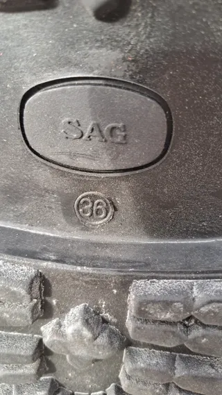 Anfibi Scarponi Marroni Tg 36 usati