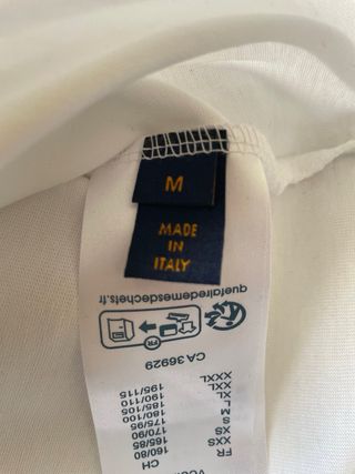 Camiseta Louis Vuitton Negra y Blanca