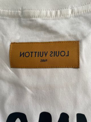 Camiseta Louis Vuitton Negra y Blanca