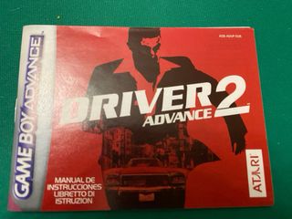 Driver 2 Game Boy Advance CIB Originale
