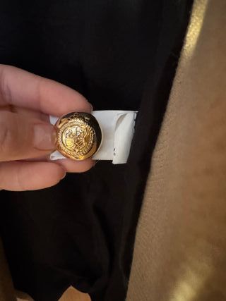 Abrigo Lana Italiana Zara Beige