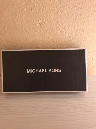Portafoglio Michael Kors nero rosso