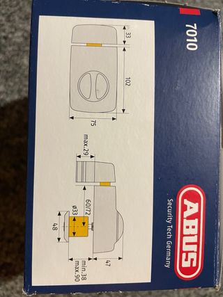 Serratura supplementare ABUS 7010