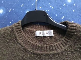 Maglione Please, in%lana made in italy