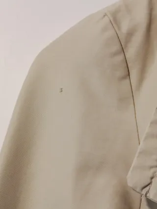 Trench Corto Zara Beige