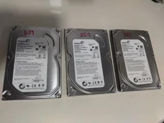 Lote 3 Discos Duros Seagate 500 GB