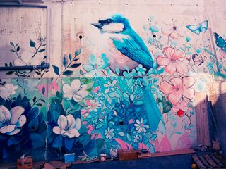 Artista Mural Graffiti Decorador