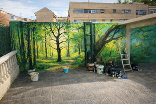 Artista Mural Graffiti Decorador