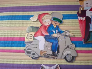 Lote 6 cuentos infantiles troquelados antiguos