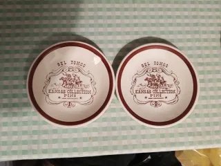 2 Piatti Del Tongo Ceramica Sangallo